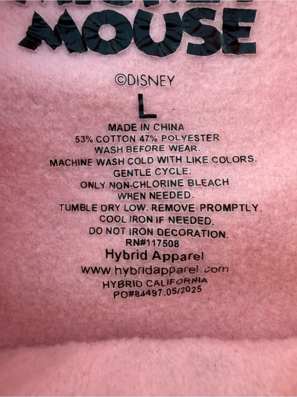 Disney Pink 'Trick or Treat' Kids Halloween Sweatshirt with Mickey & Minnie